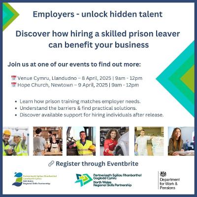 Employers unlock hidden talent poster ENGLISH